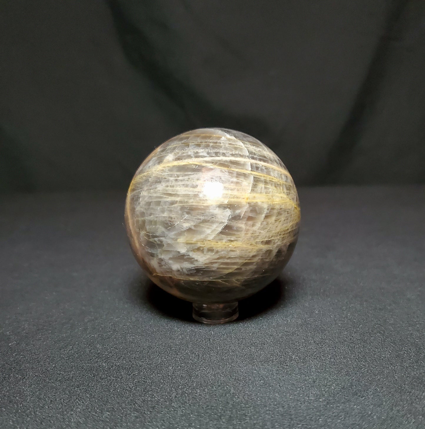 Black Moonstone Sphere