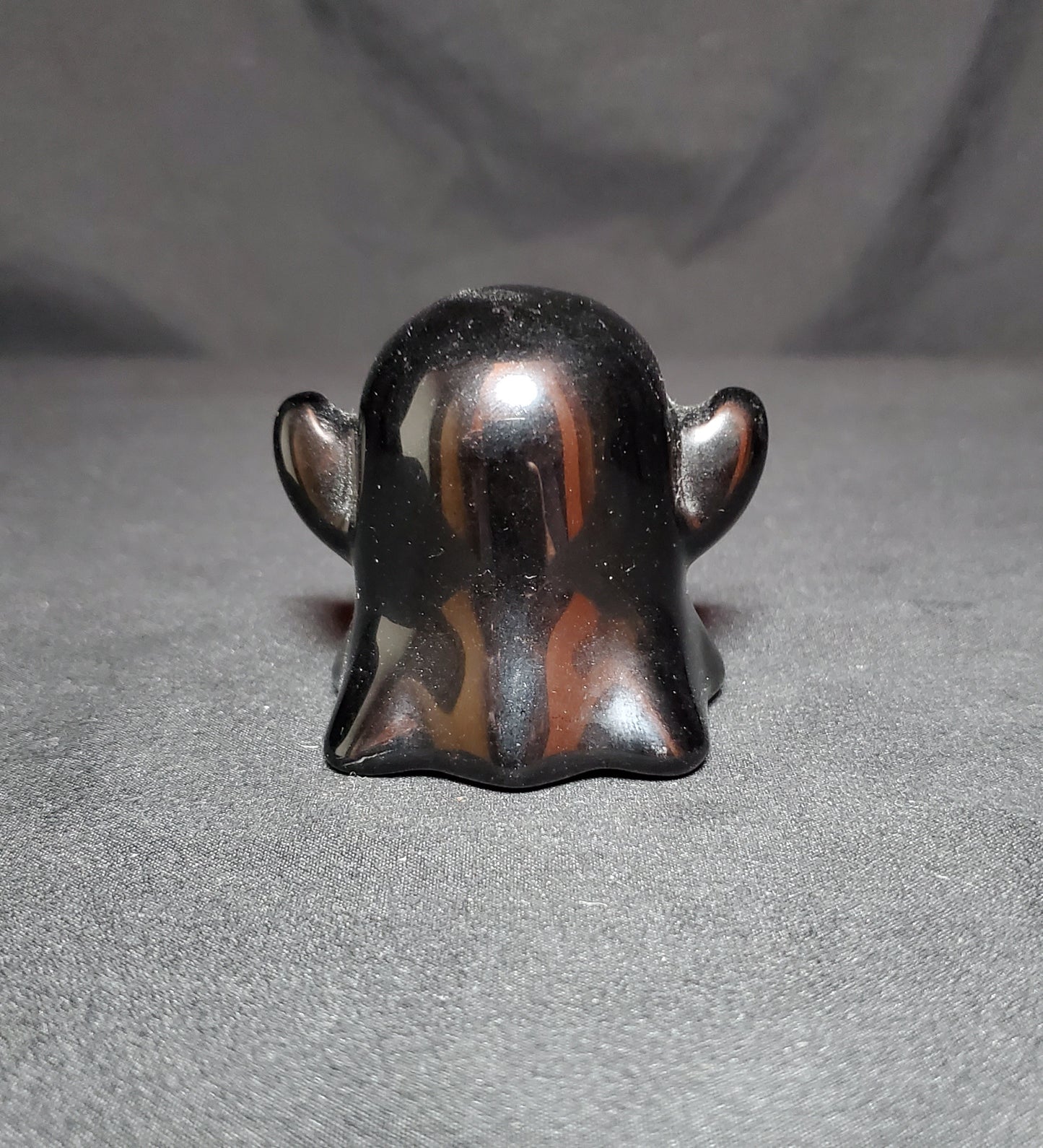 Black Obsidian Ghost Carving