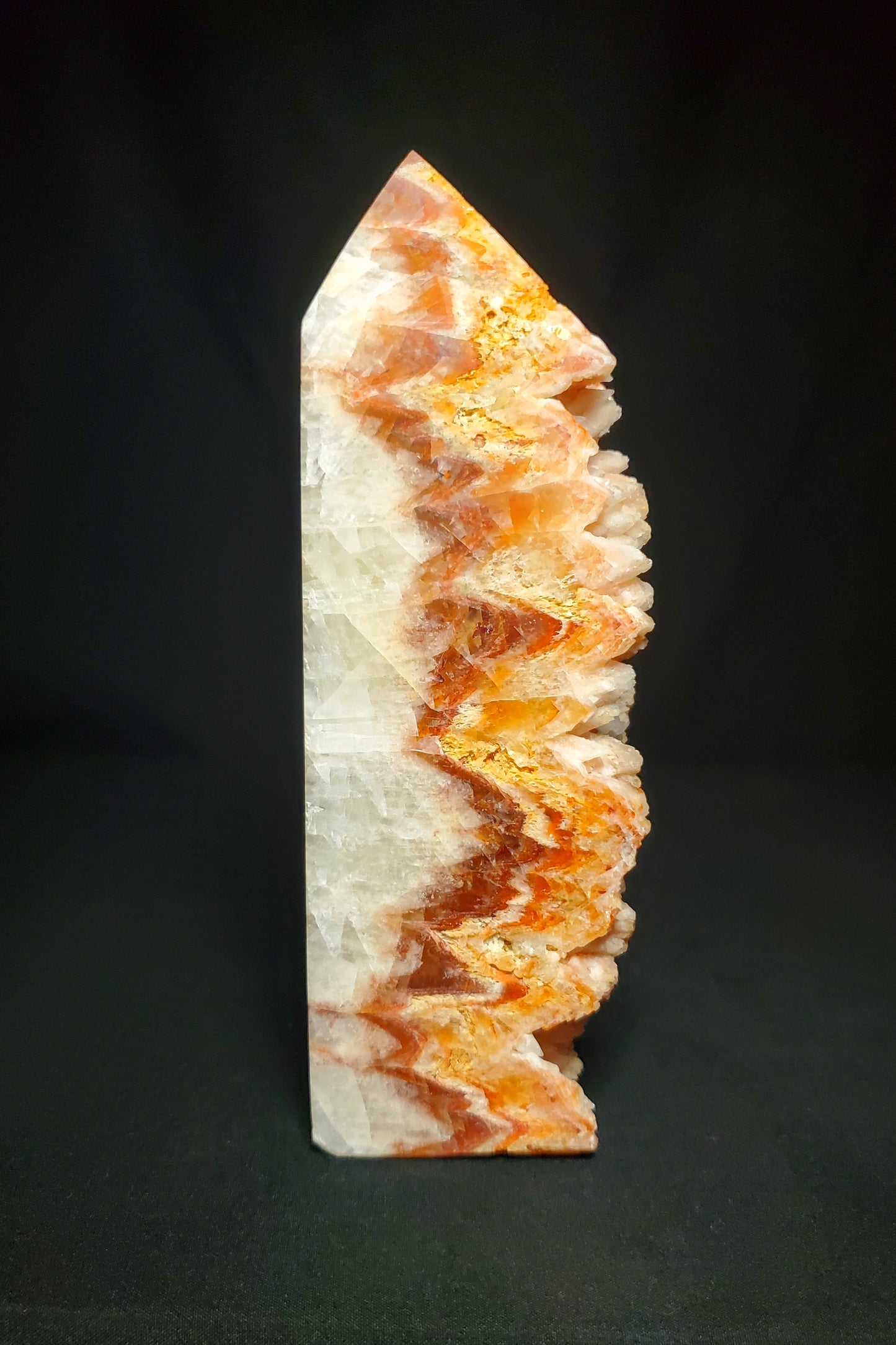 Red Calcite Tower #