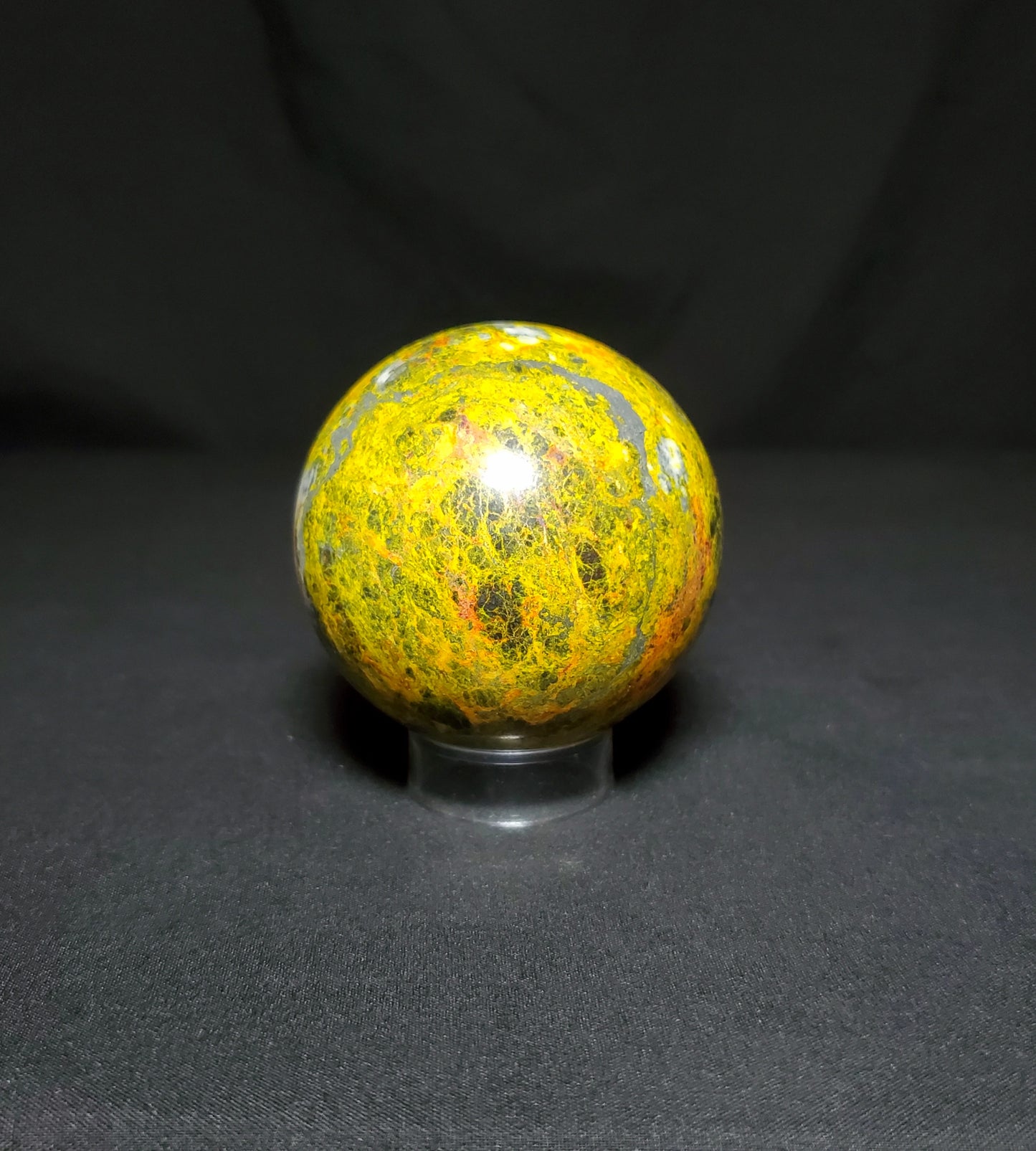 Realgar Jasper Sphere #