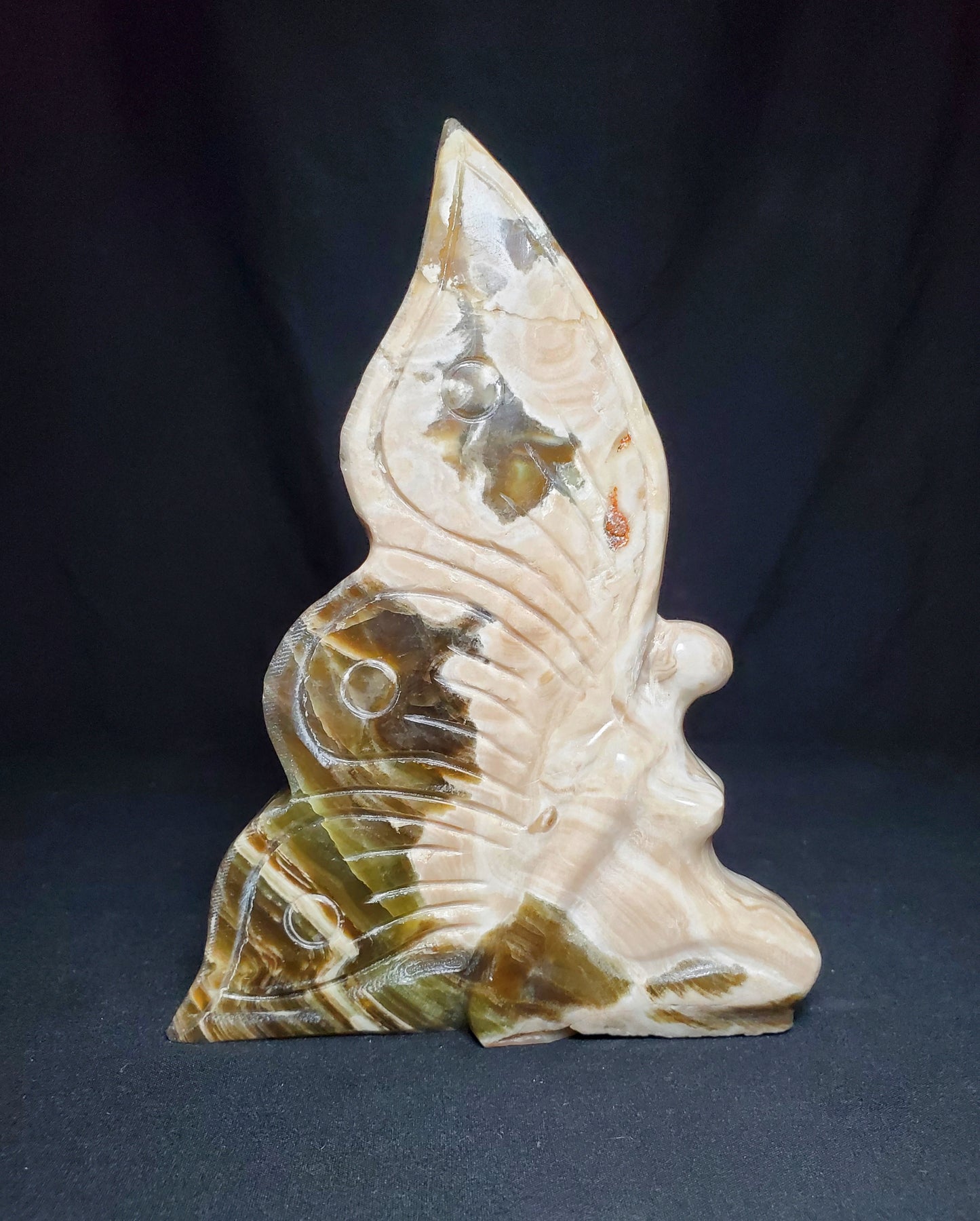 Agate Fairy Carving