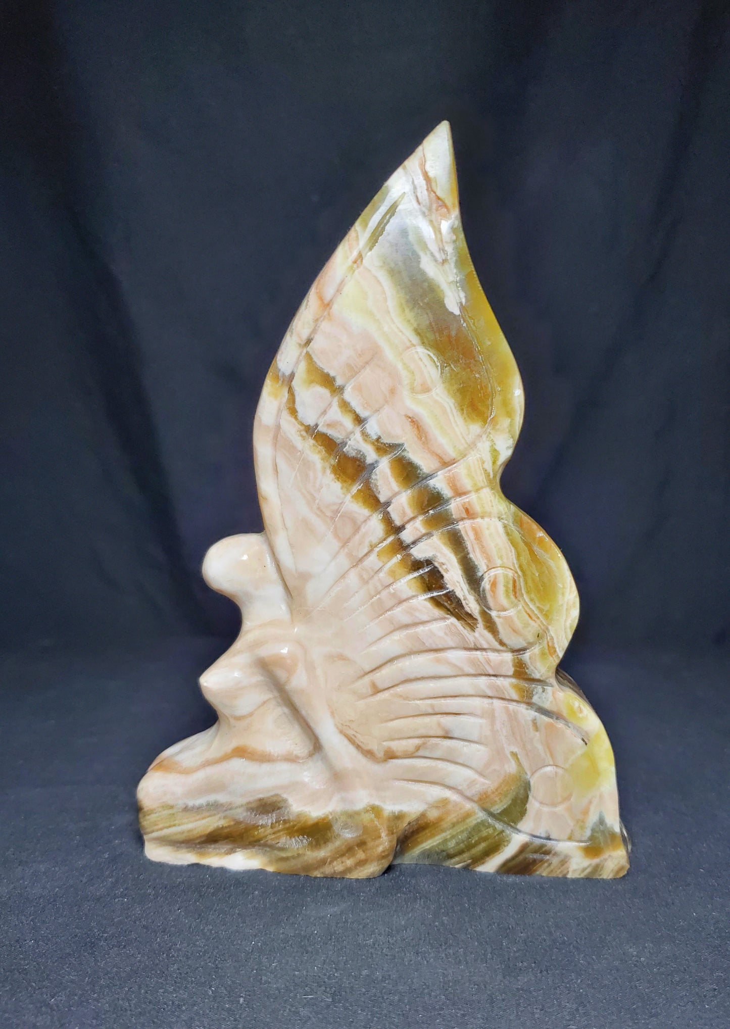 Agate Fairy Carving