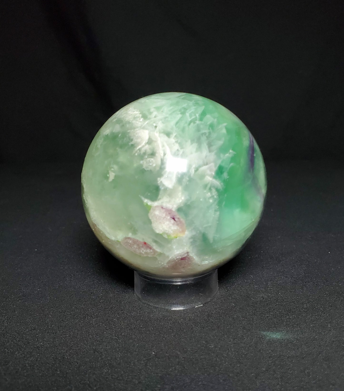 Rainbow Fluorite Sphere #