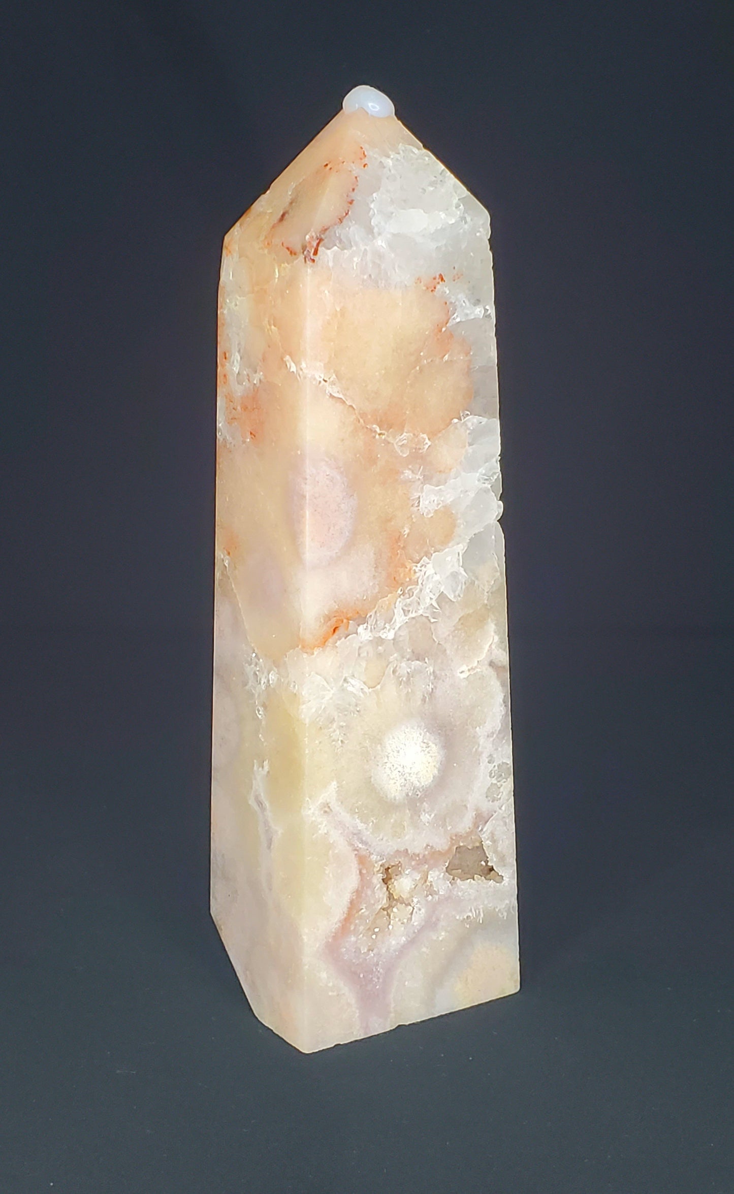 Druzy Pink Amethyst Tower #