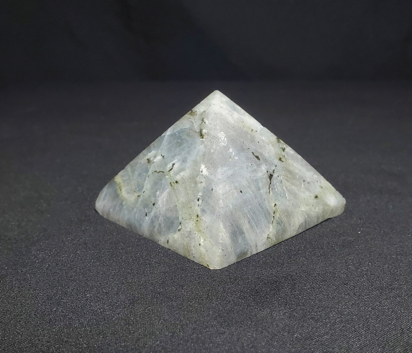 Labradorite Pyramid Carving