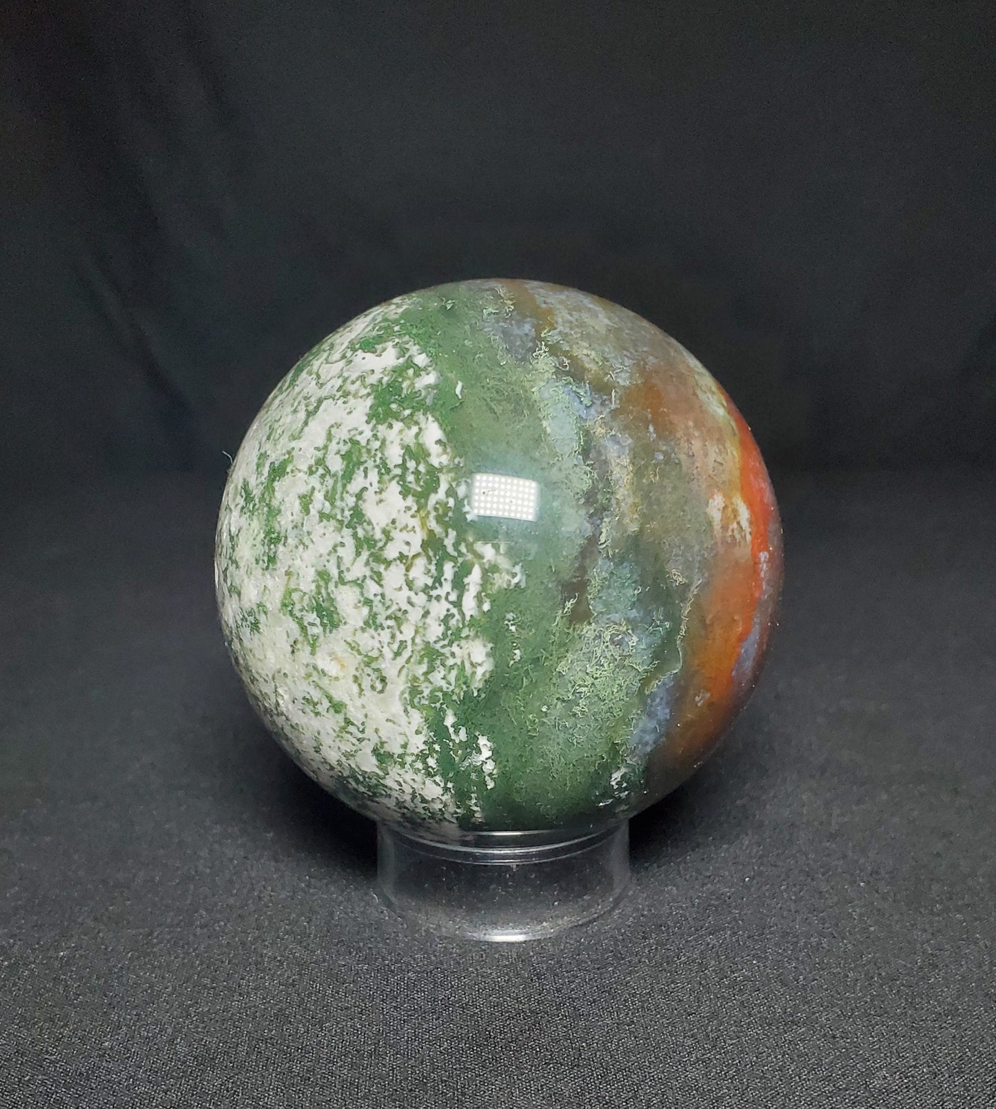 Ocean Jasper & Tree Agate Sphere