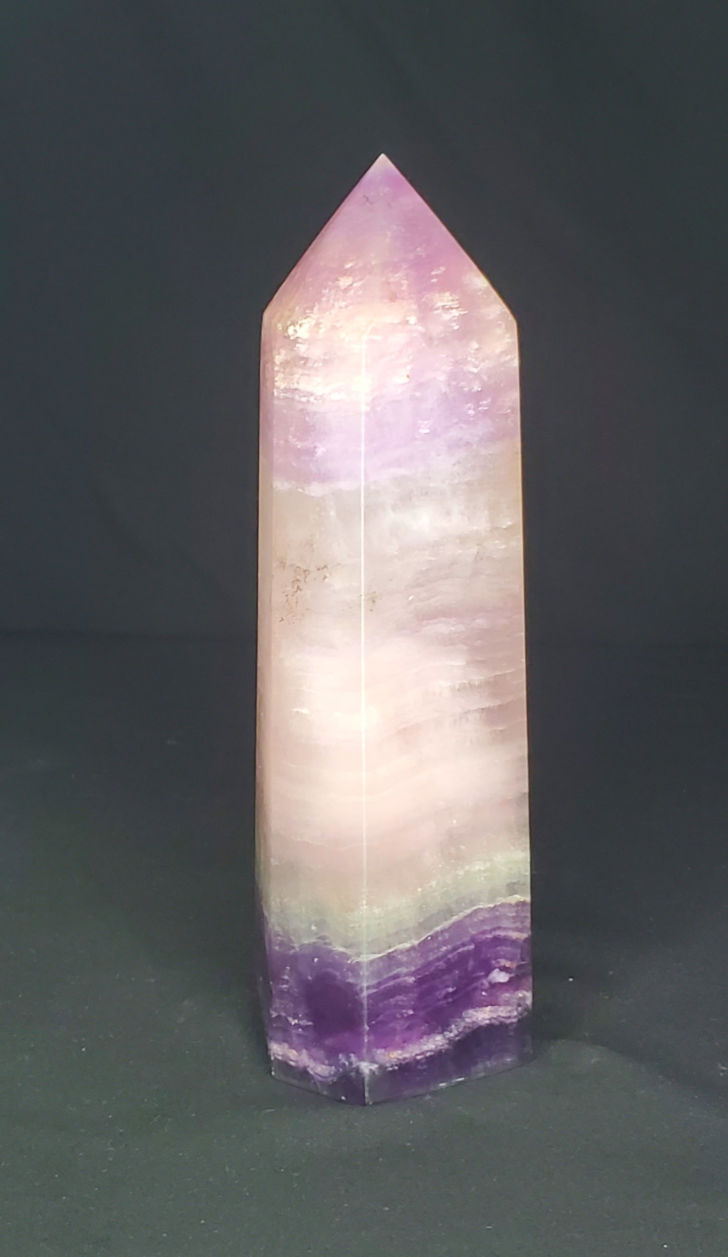 Purple Fluorite Tower #