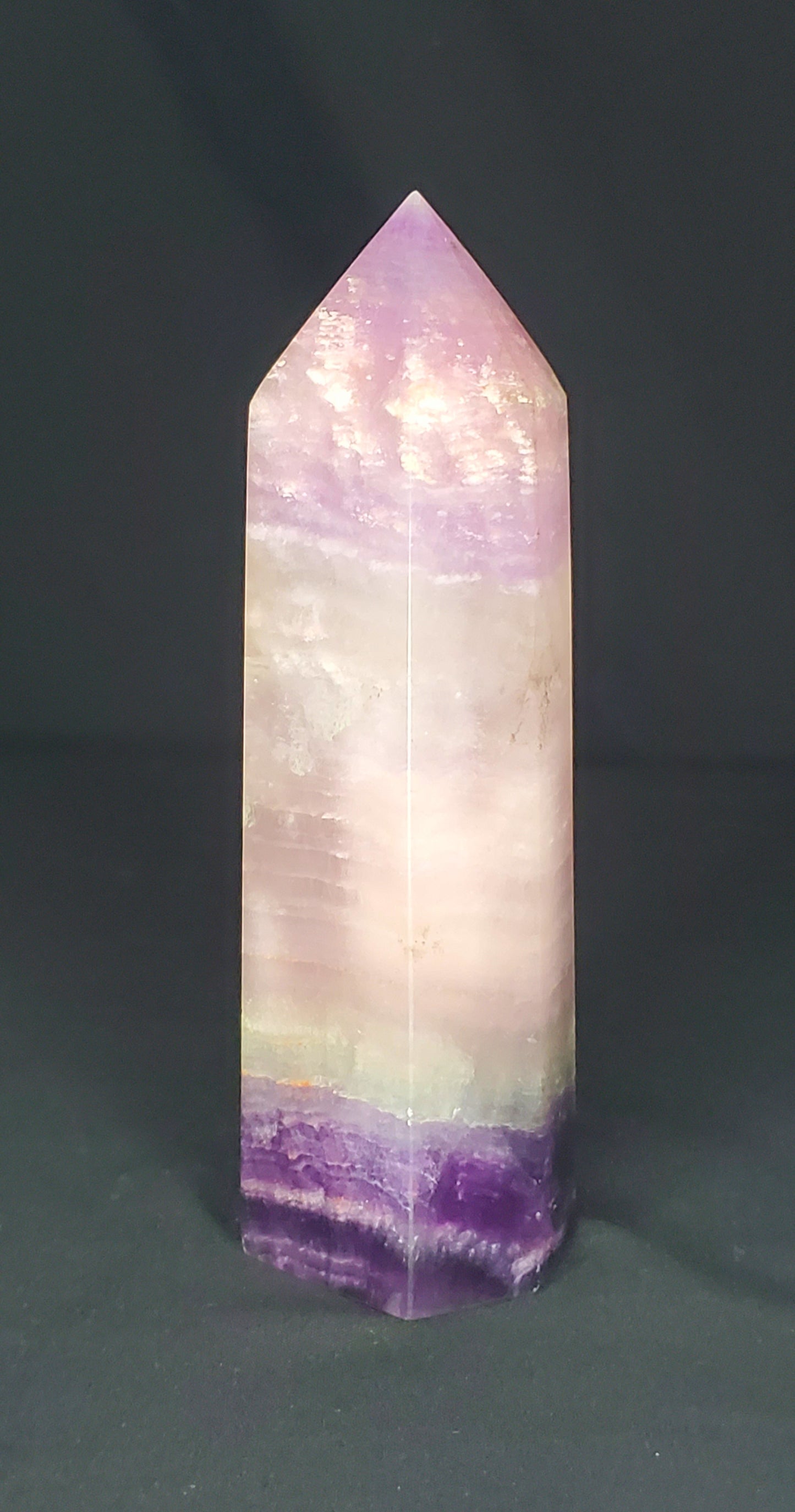 Purple Fluorite Tower #