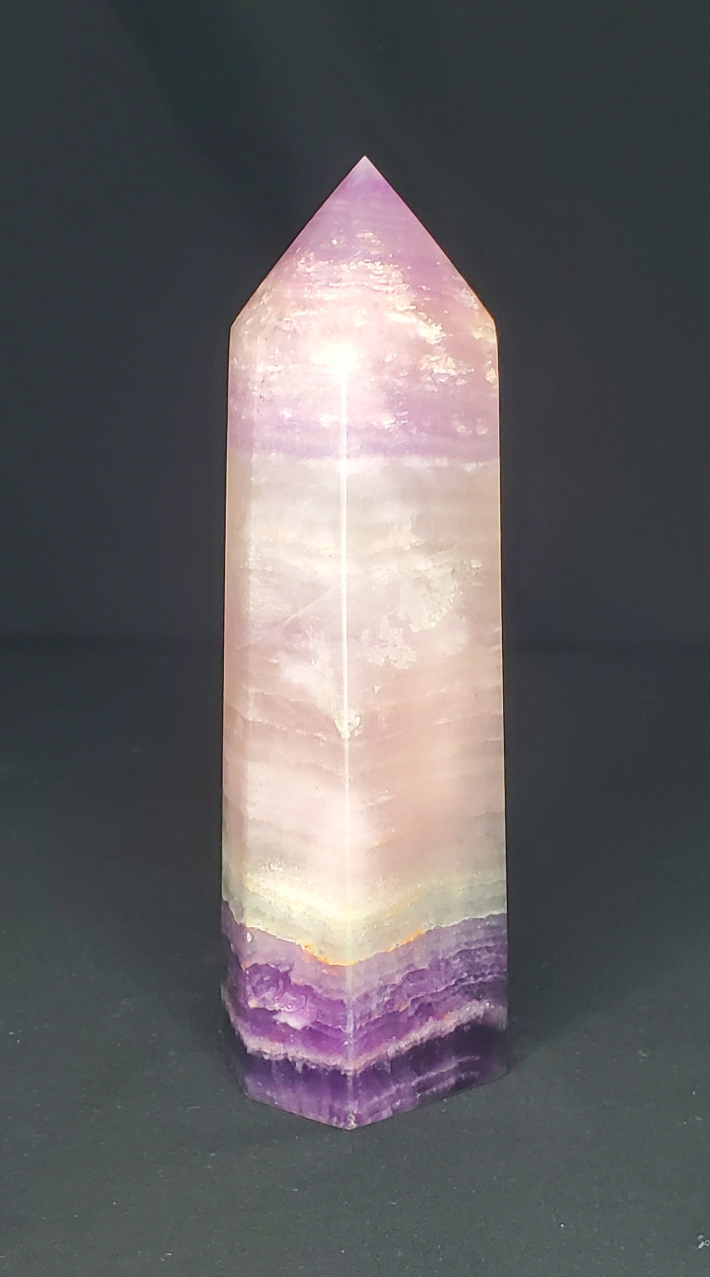 Purple Fluorite Tower #