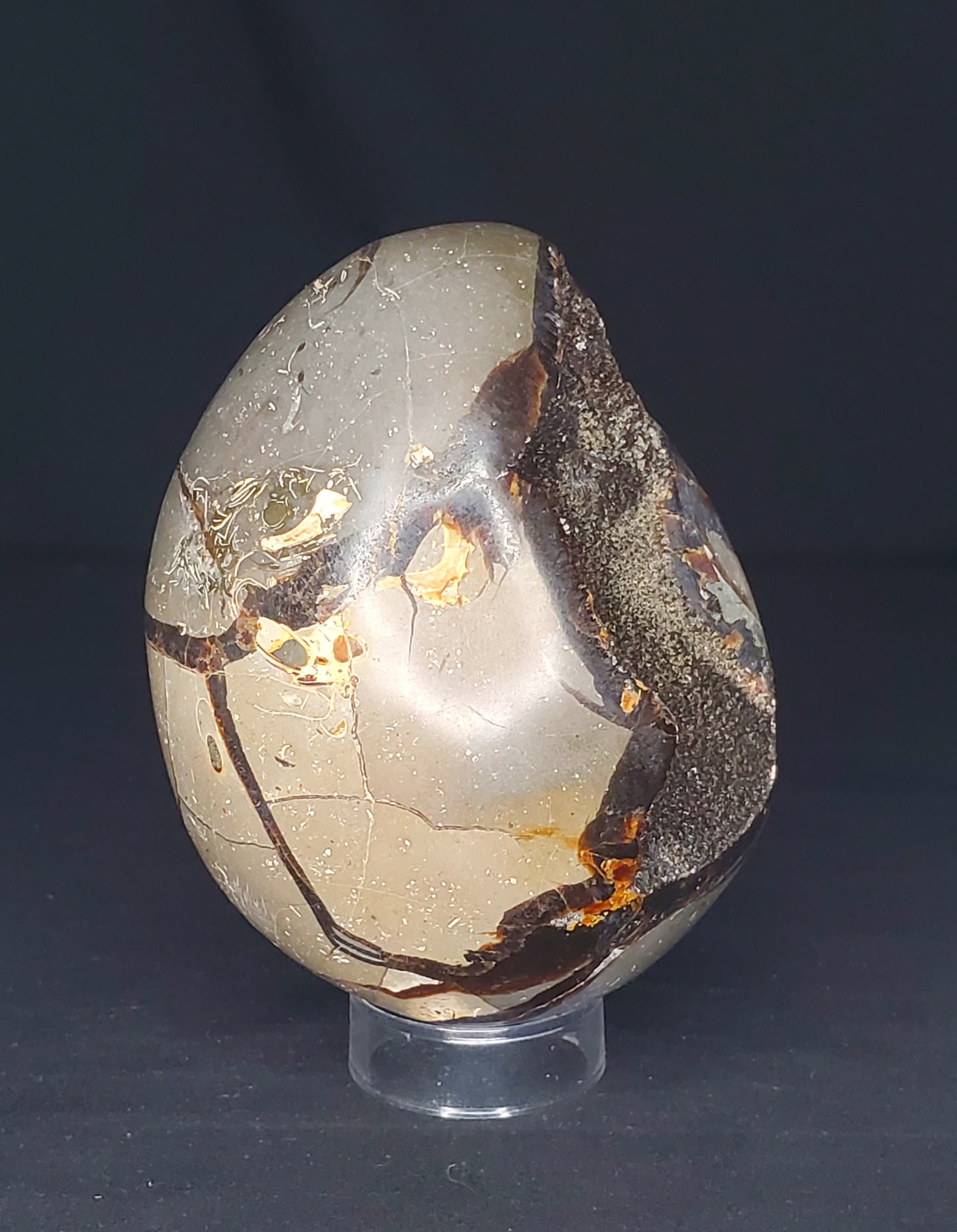 Druzy Septarian Egg