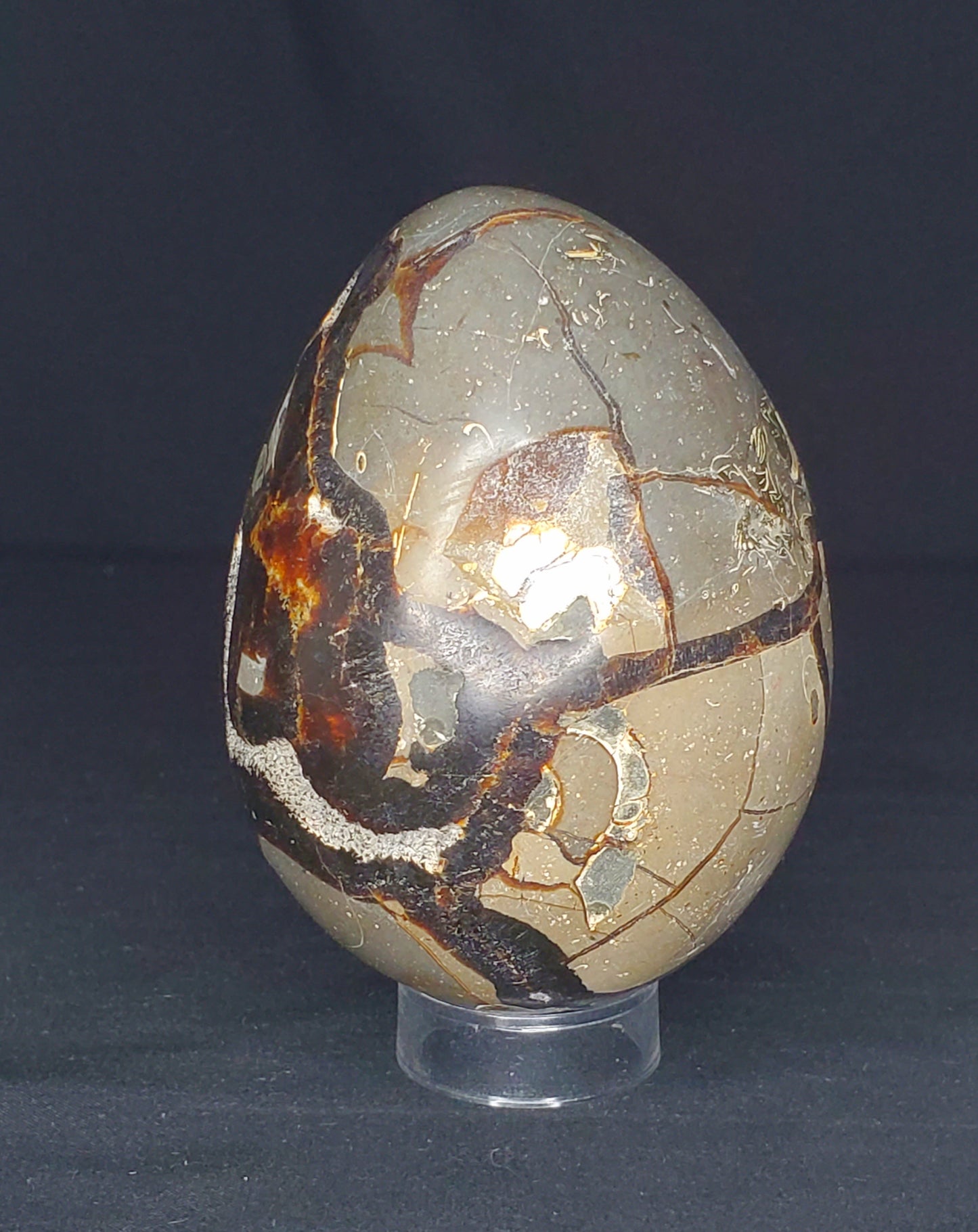 Druzy Septarian Egg