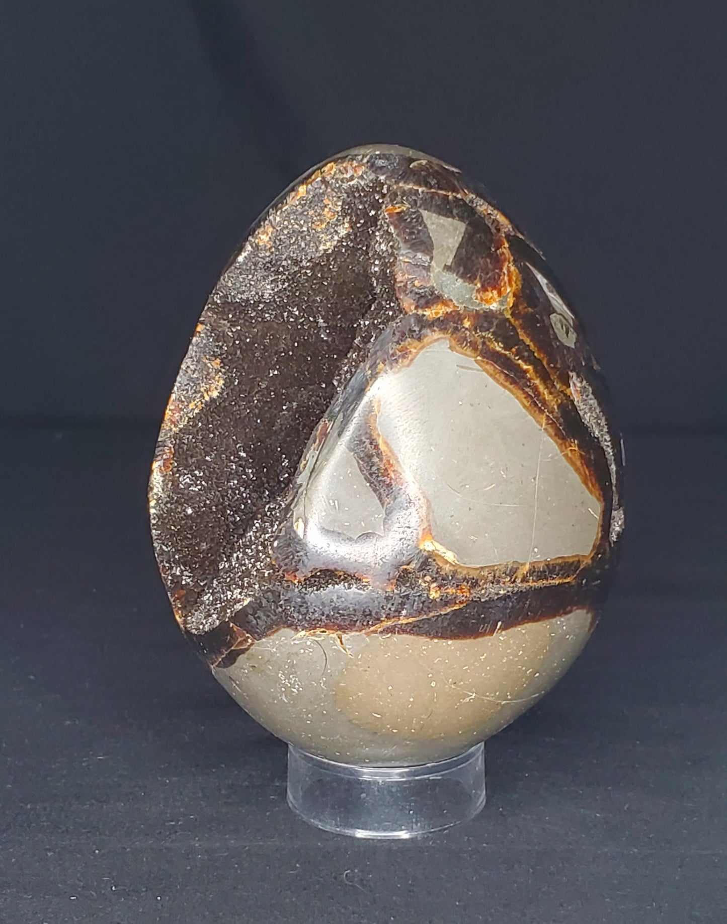 Druzy Septarian Egg