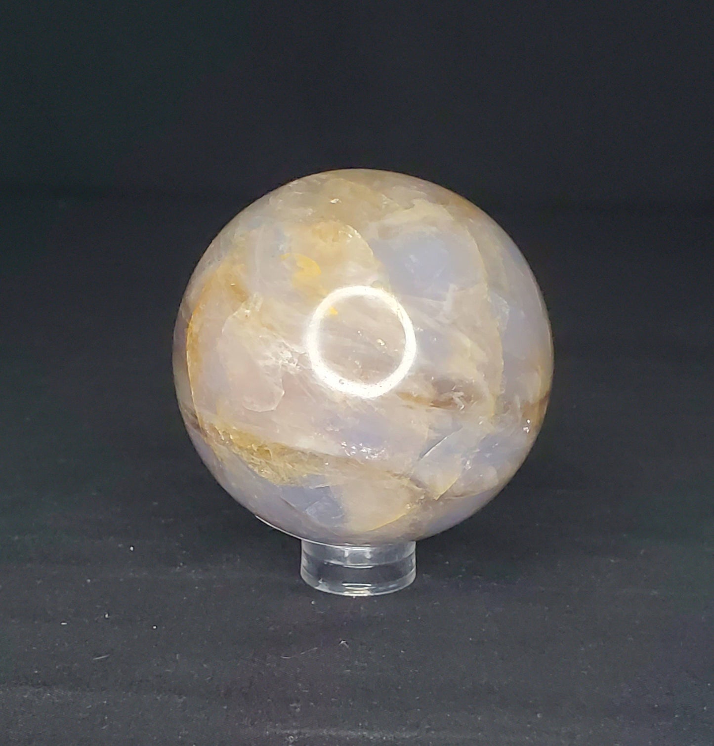 Blue Rose Quartz Sphere