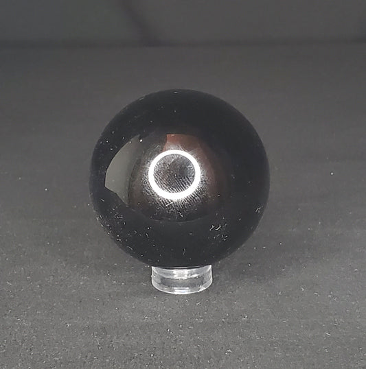 Black Obsidian Sphere