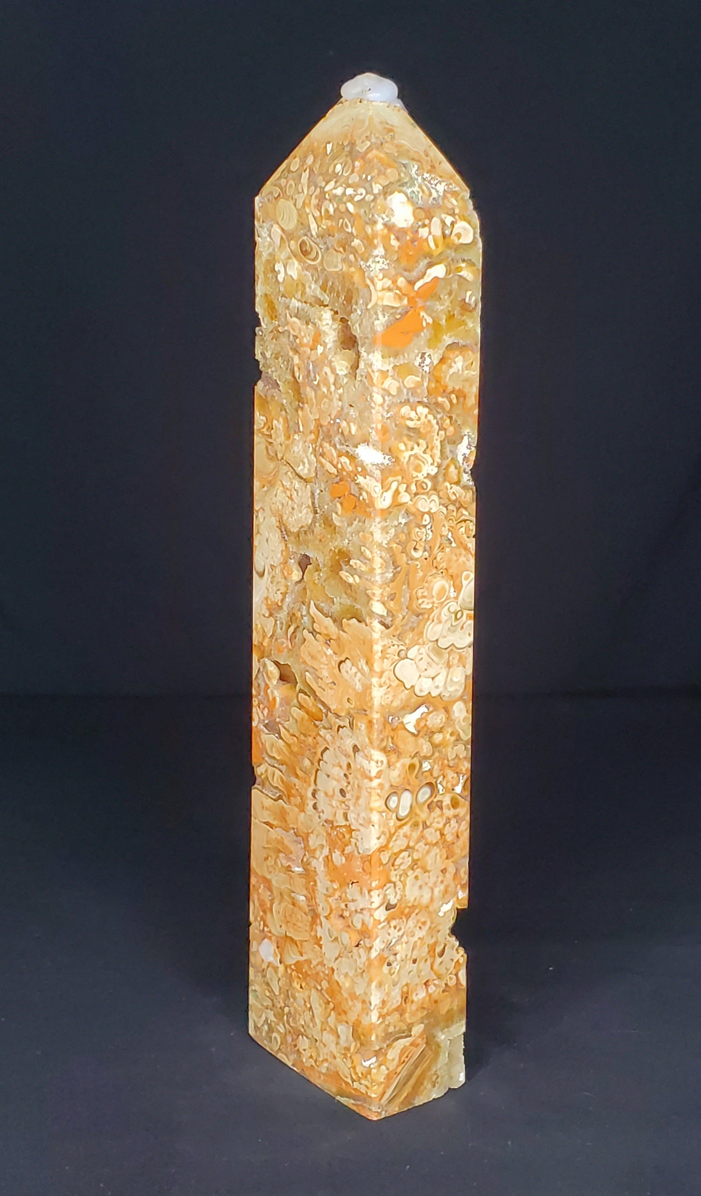 Druzy Agate Tower