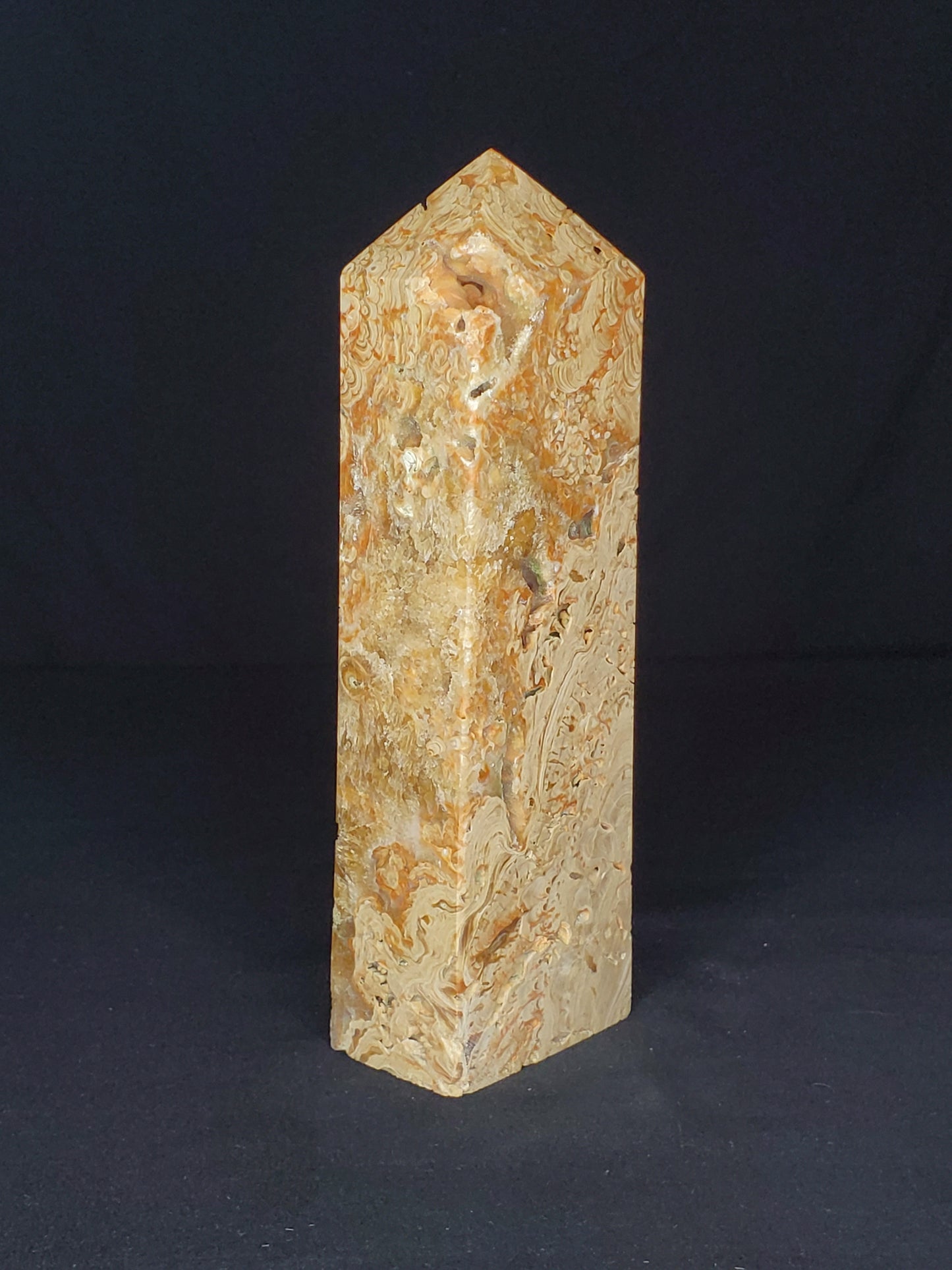 Druzy Agate Tower