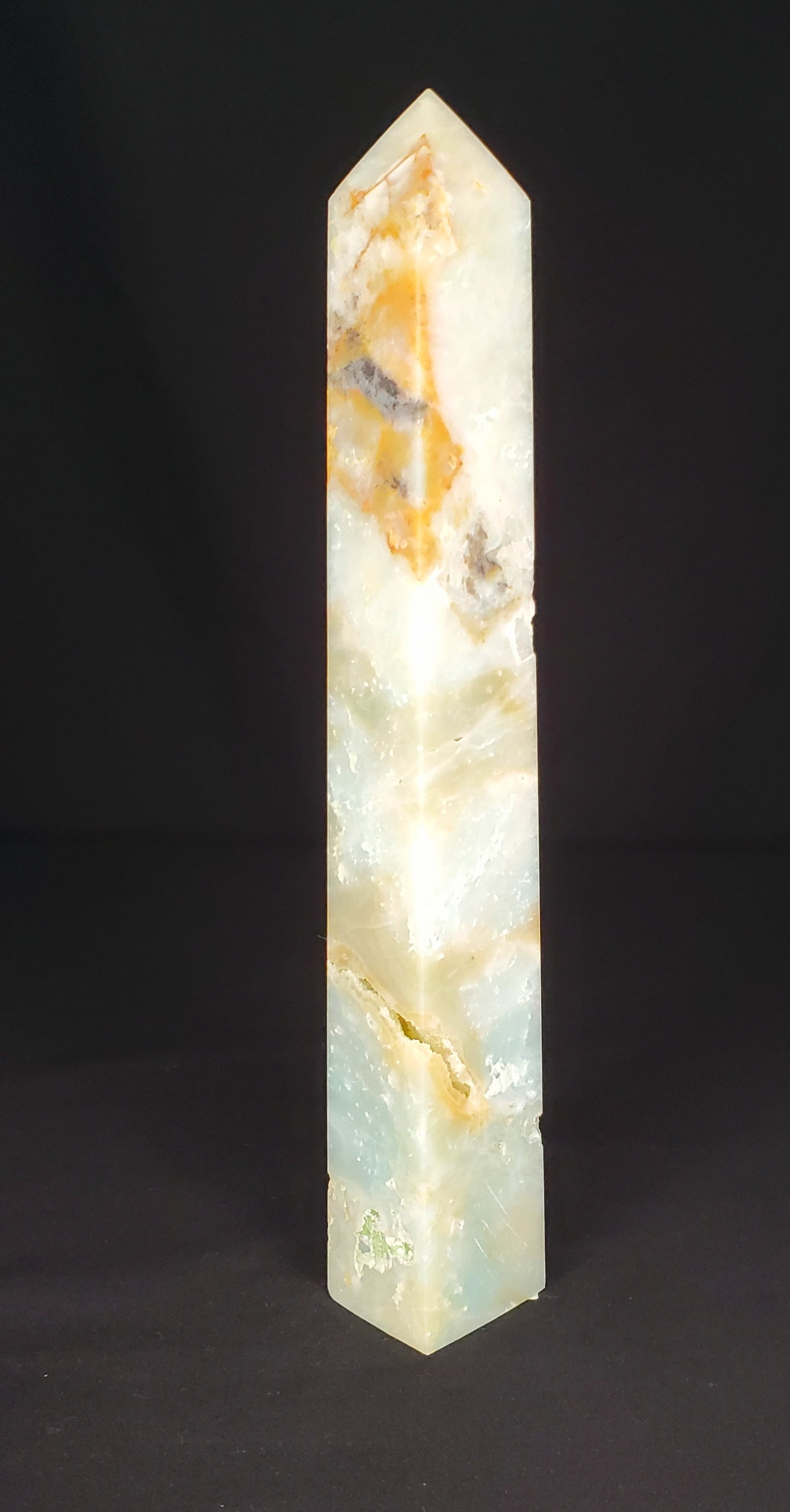 Druzy Caribbean Calcite Tower