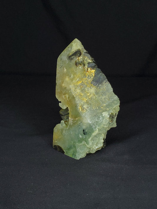 Prehnite and Tourmaline Tower #