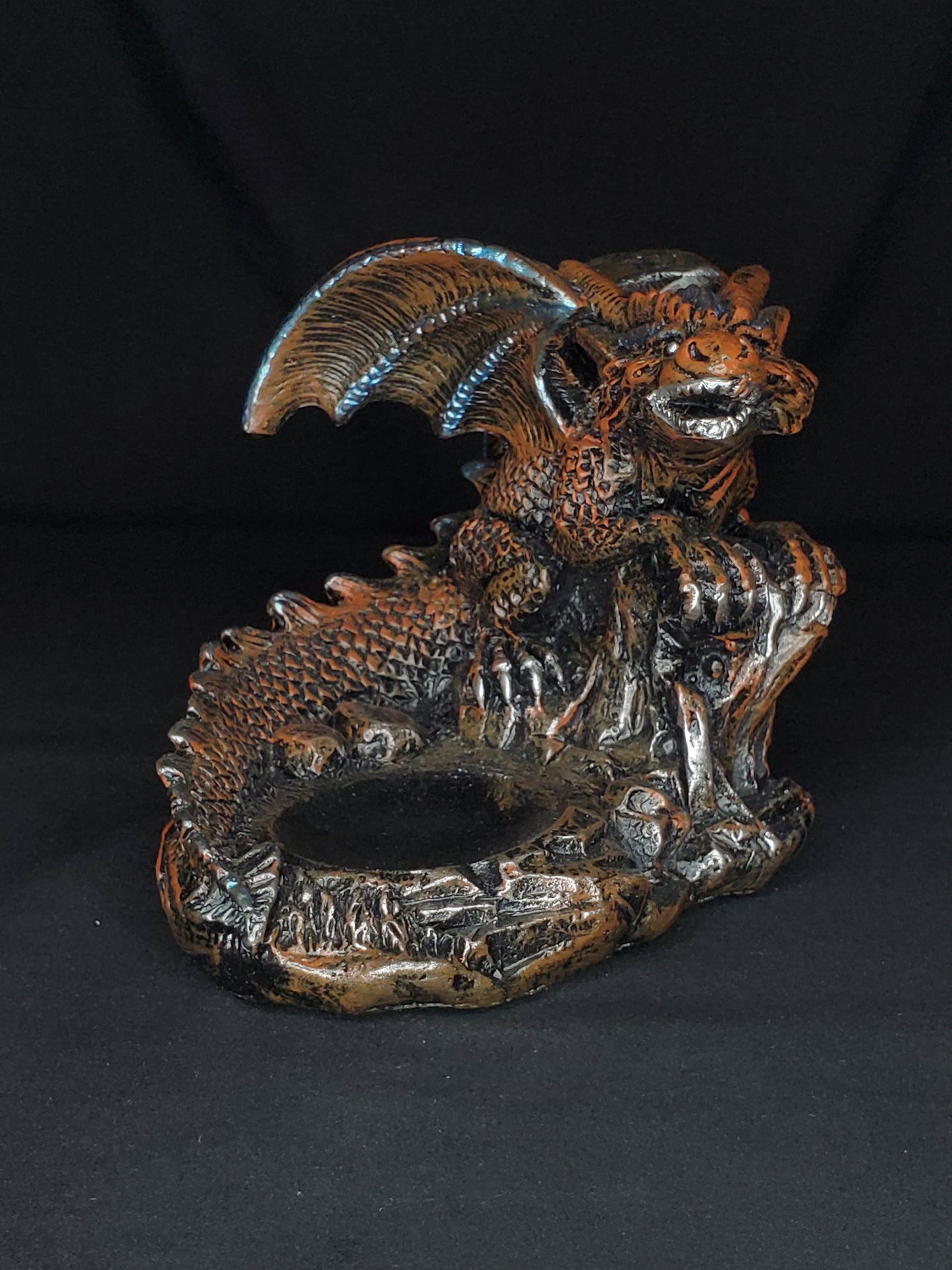 Brown Dragon Sphere Holder