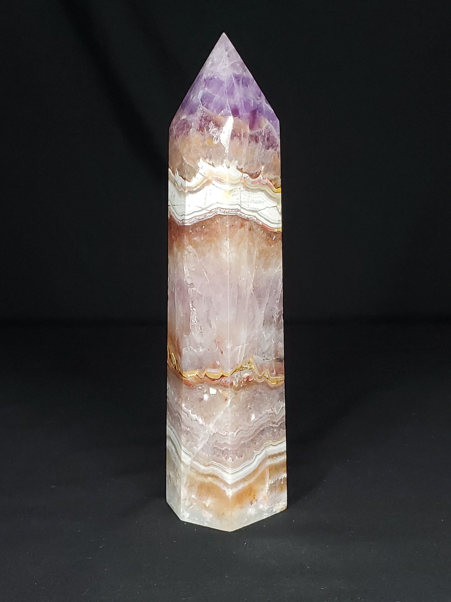 Argentina Amethyst Agate Tower
