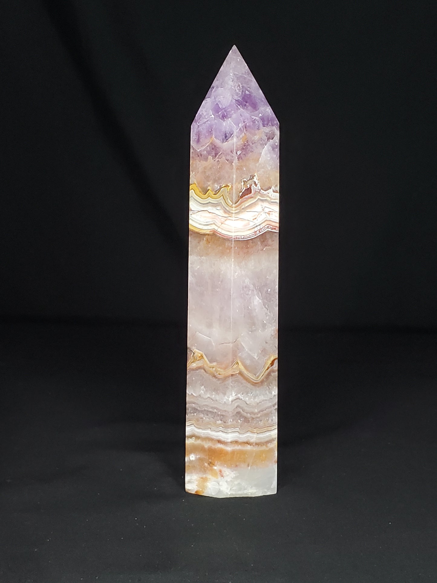 Argentina Amethyst Agate Tower