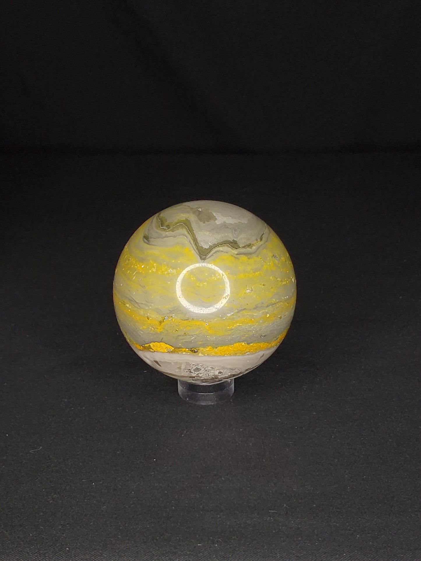 Bumblebee Jasper Sphere