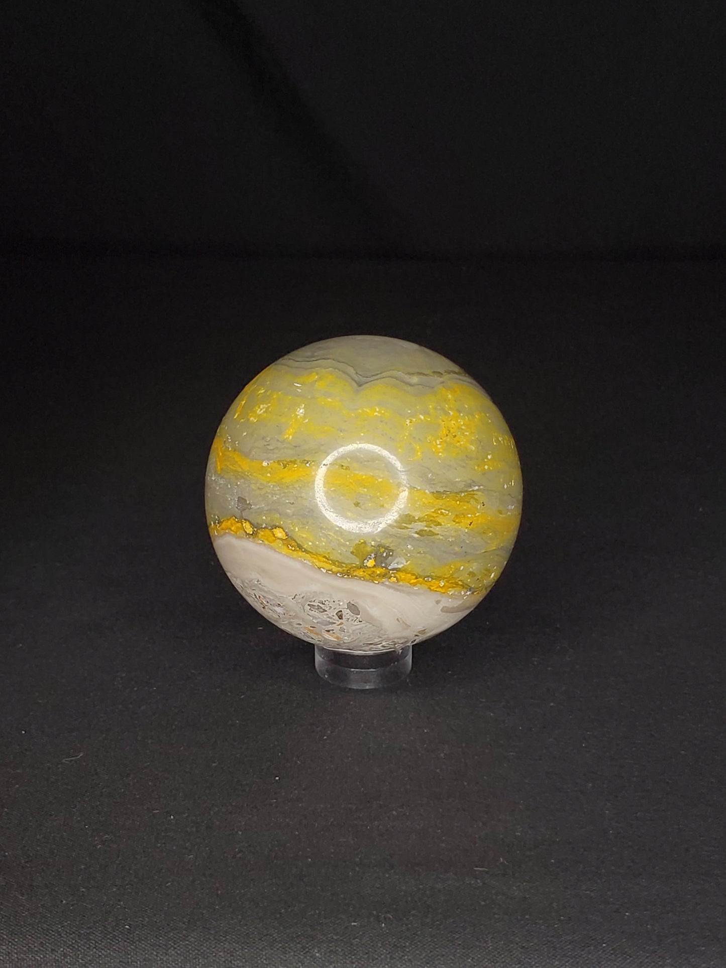 Bumblebee Jasper Sphere