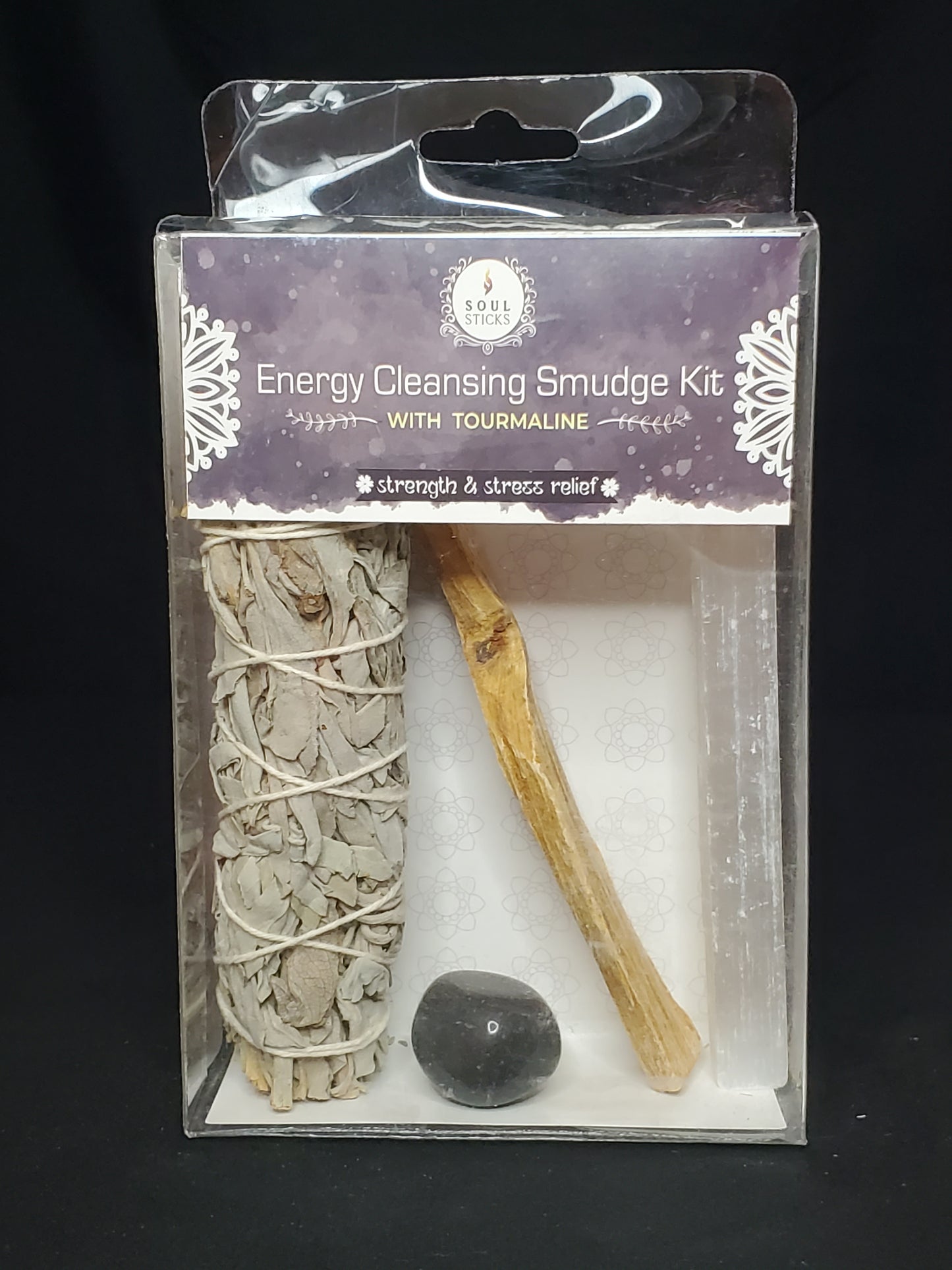 Energy Cleansing Smudge Kit (Tourmaline)