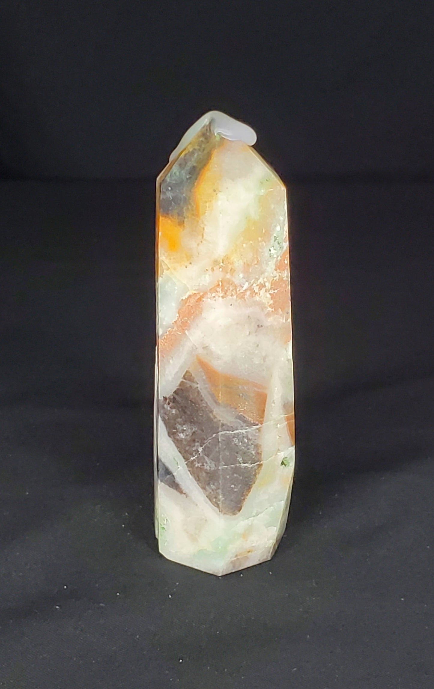 Druzy Caribbean Calcite Tower