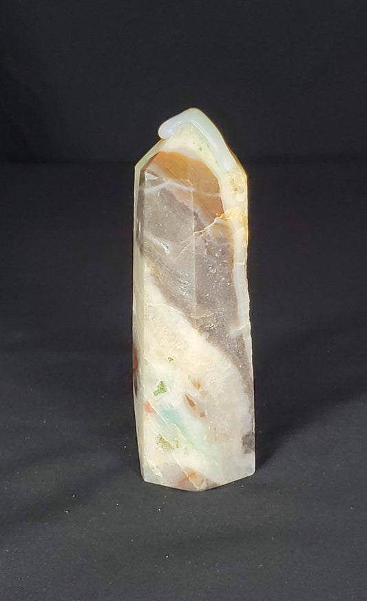 Druzy Caribbean Calcite Tower