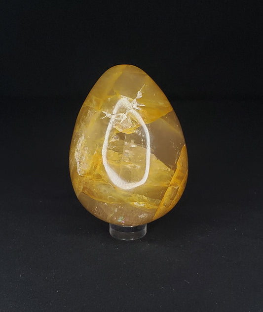 Golden Healer Quartz Egg
