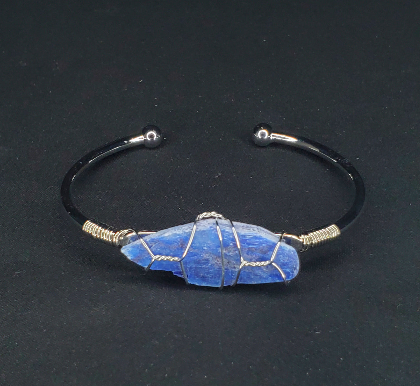 Crystal Bangles (Silver Plated Alloy)