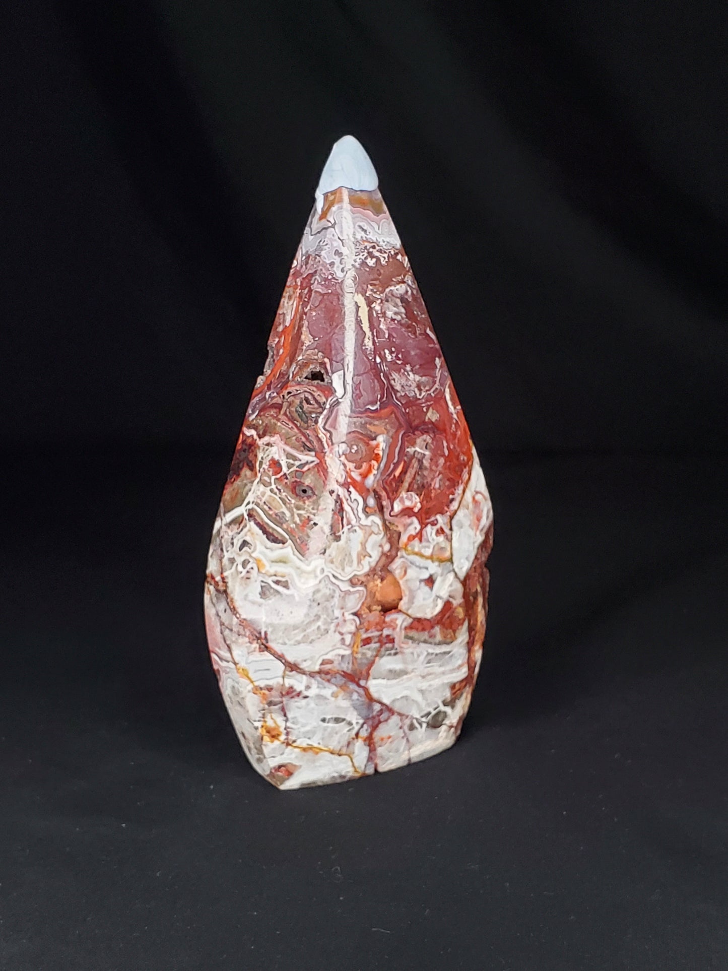 Mexican Agate Flame Carving #