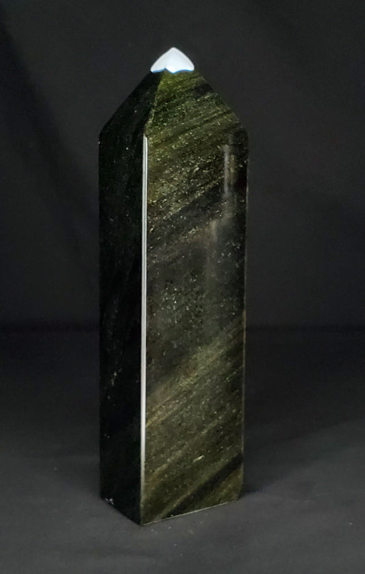 Gold Sheen Obsidian Tower #