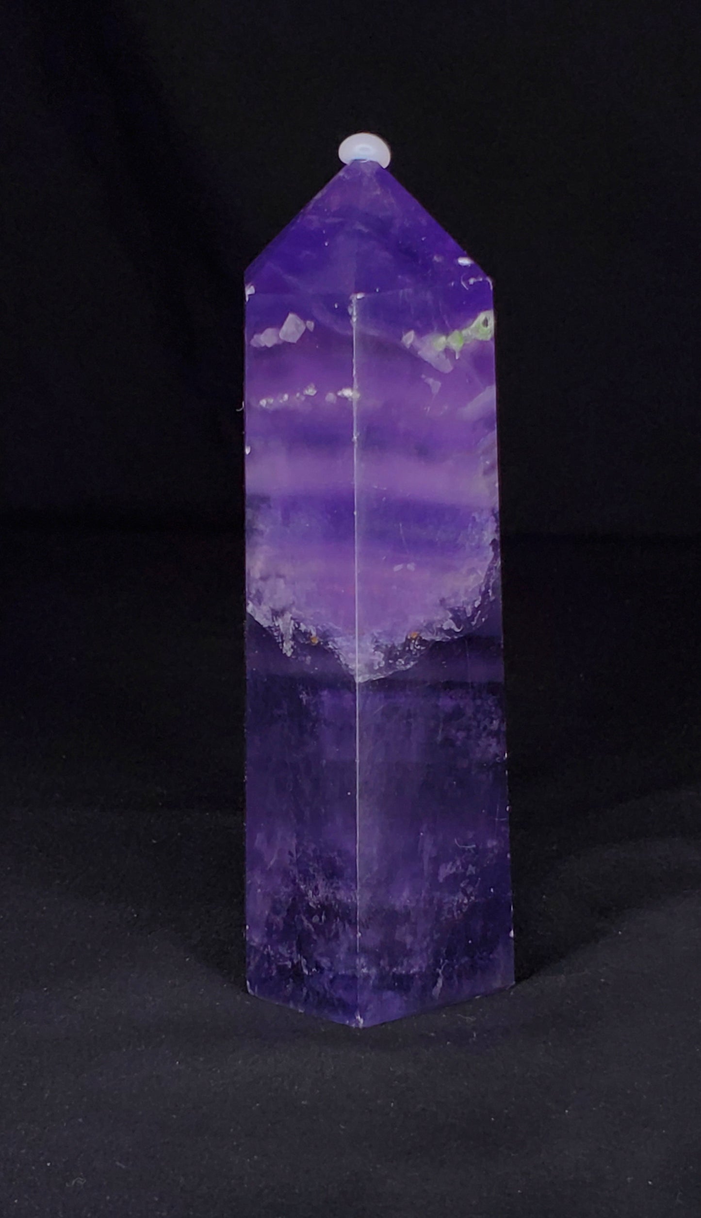 Purple Fluorite Tower #