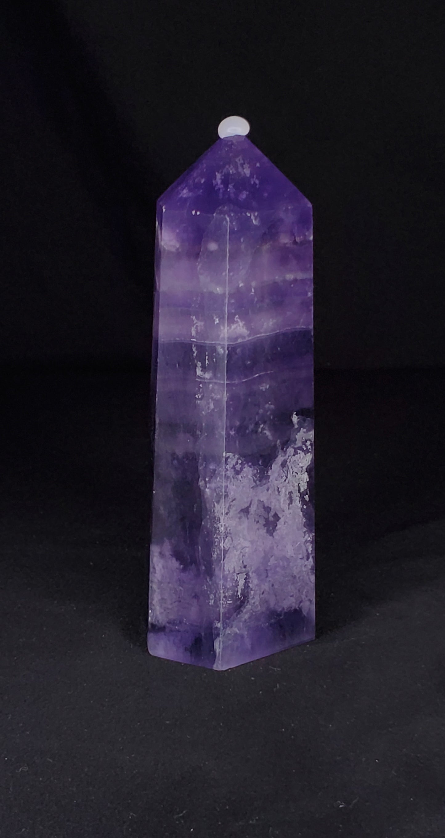 Purple Fluorite Tower #