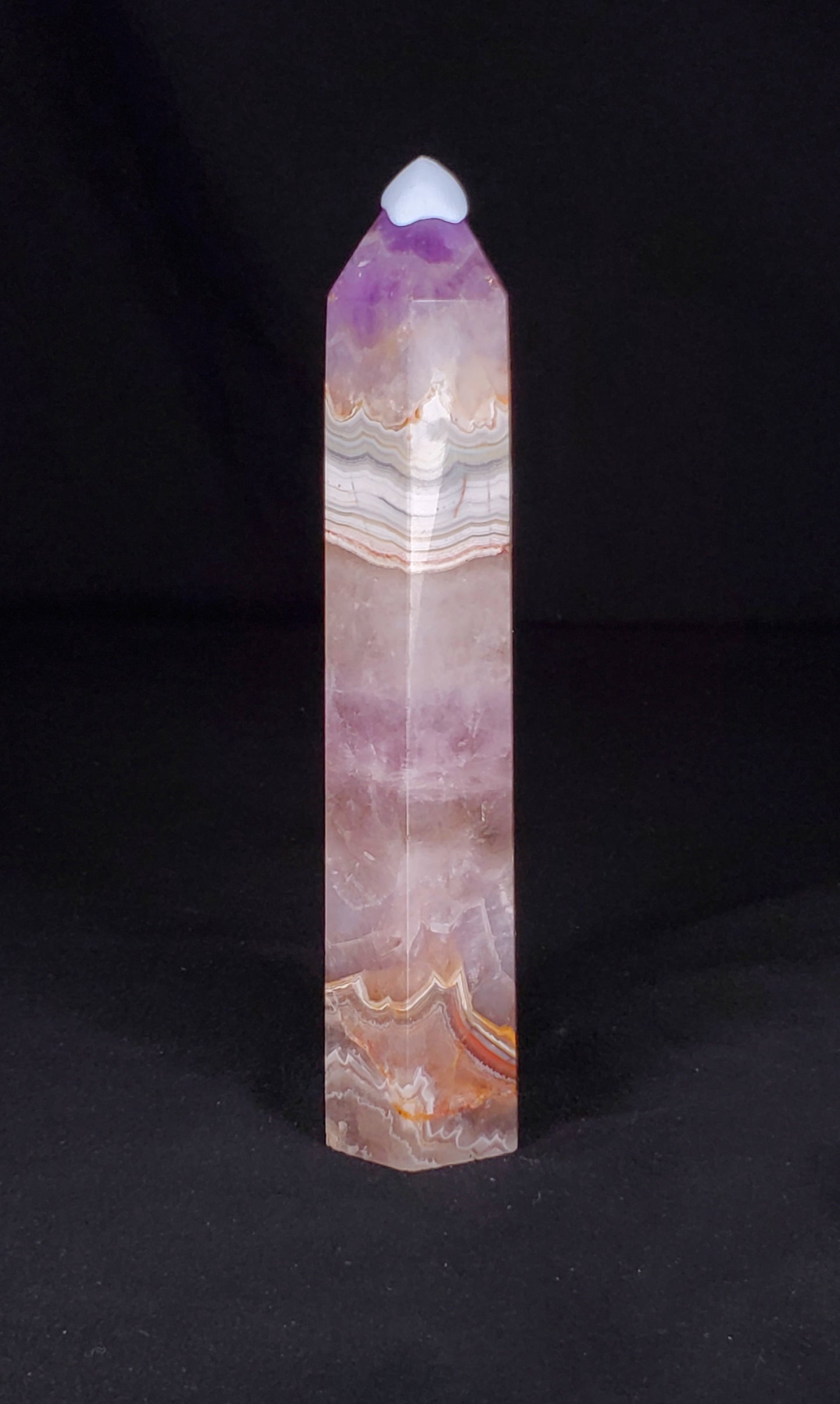 Argentina Amethyst Agate Tower