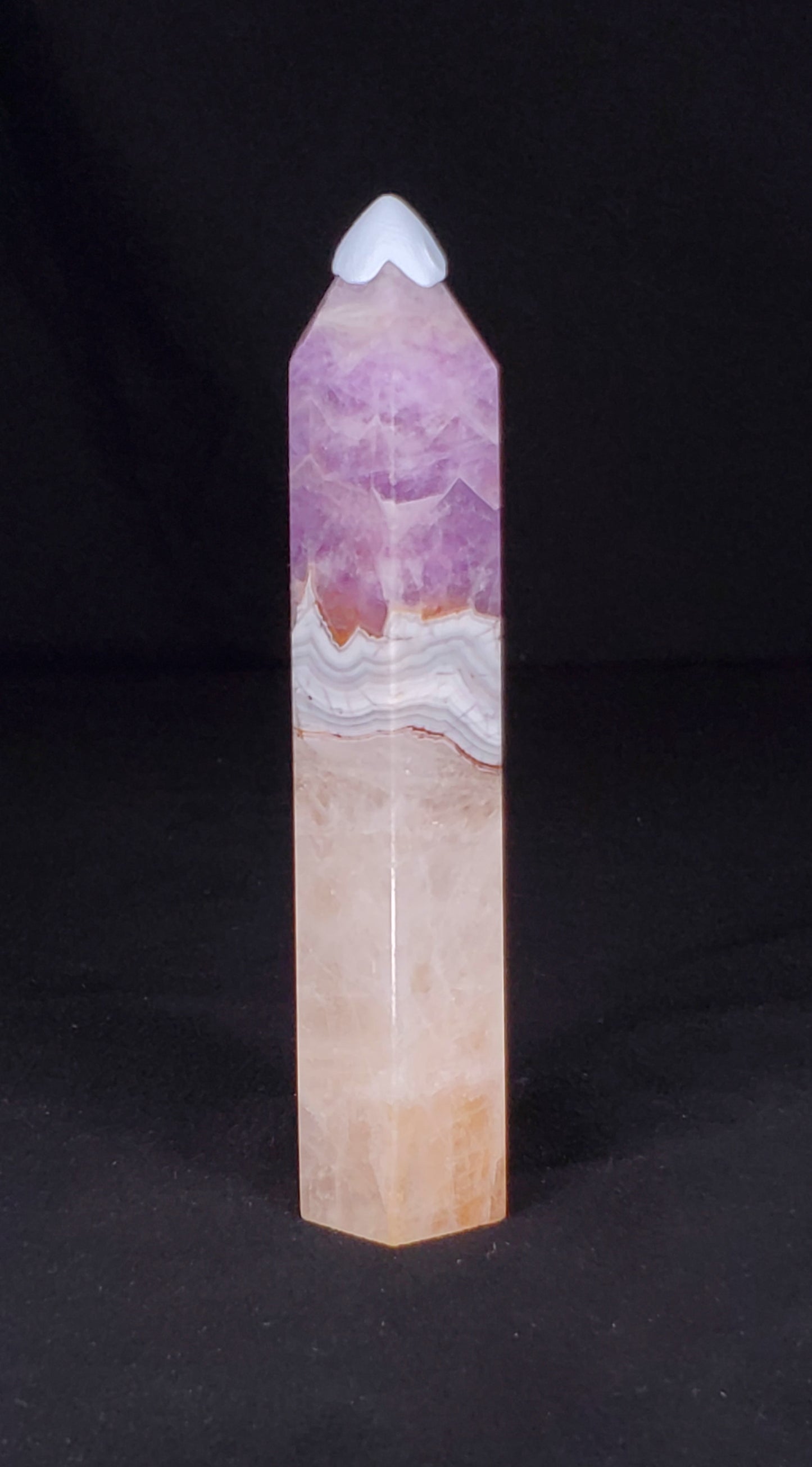 Argentina Amethyst Agate Tower