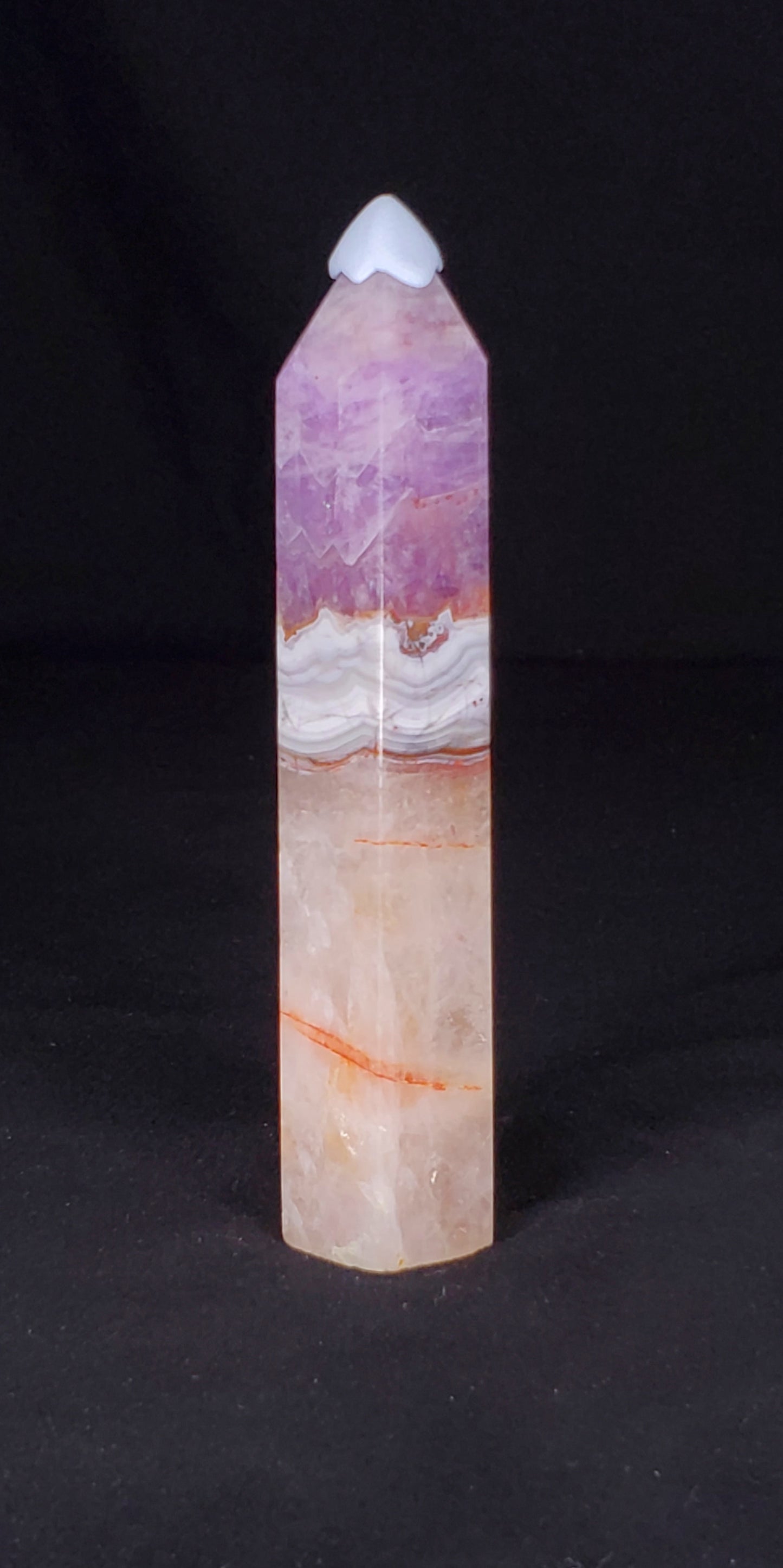 Argentina Amethyst Agate Tower