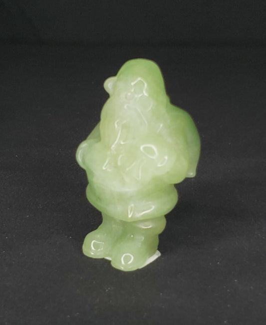 Green Aventurine Santa Claus - S Carving