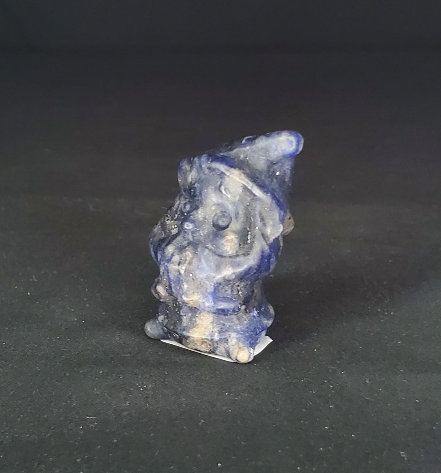 Sodalite Elf Carving