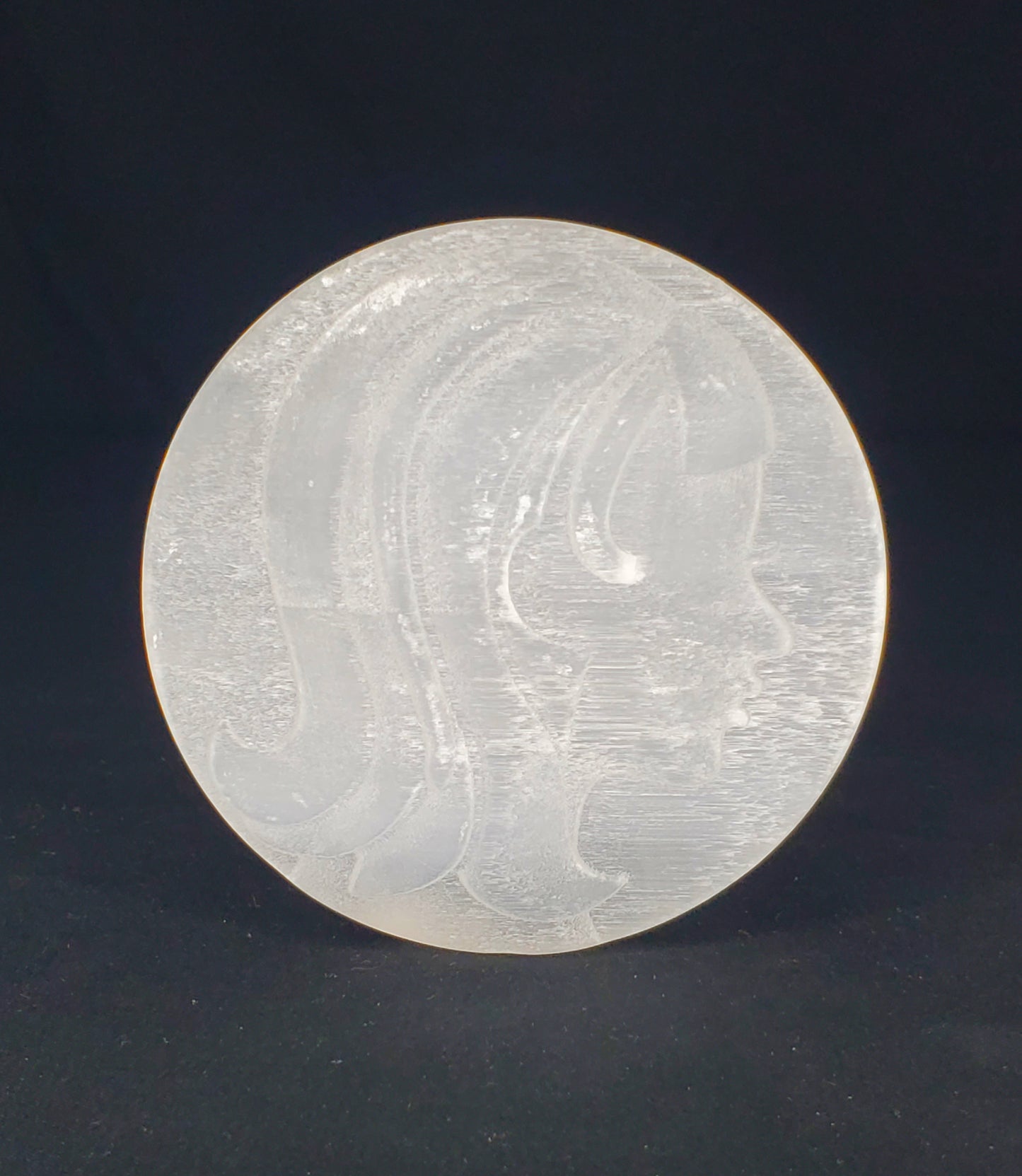 Selenite Zodiac Sign Discs #