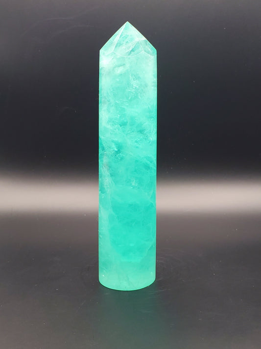 Green Fluorite Tower