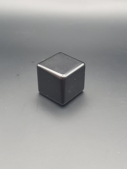 Black Obsidian Cube