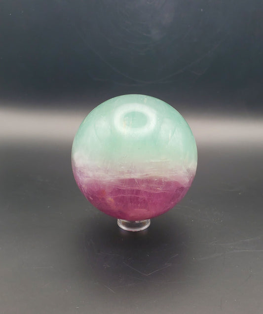 Rainbow Fluorite Spheres