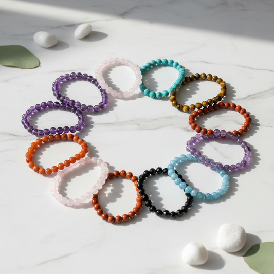6mm Crystal Bracelets