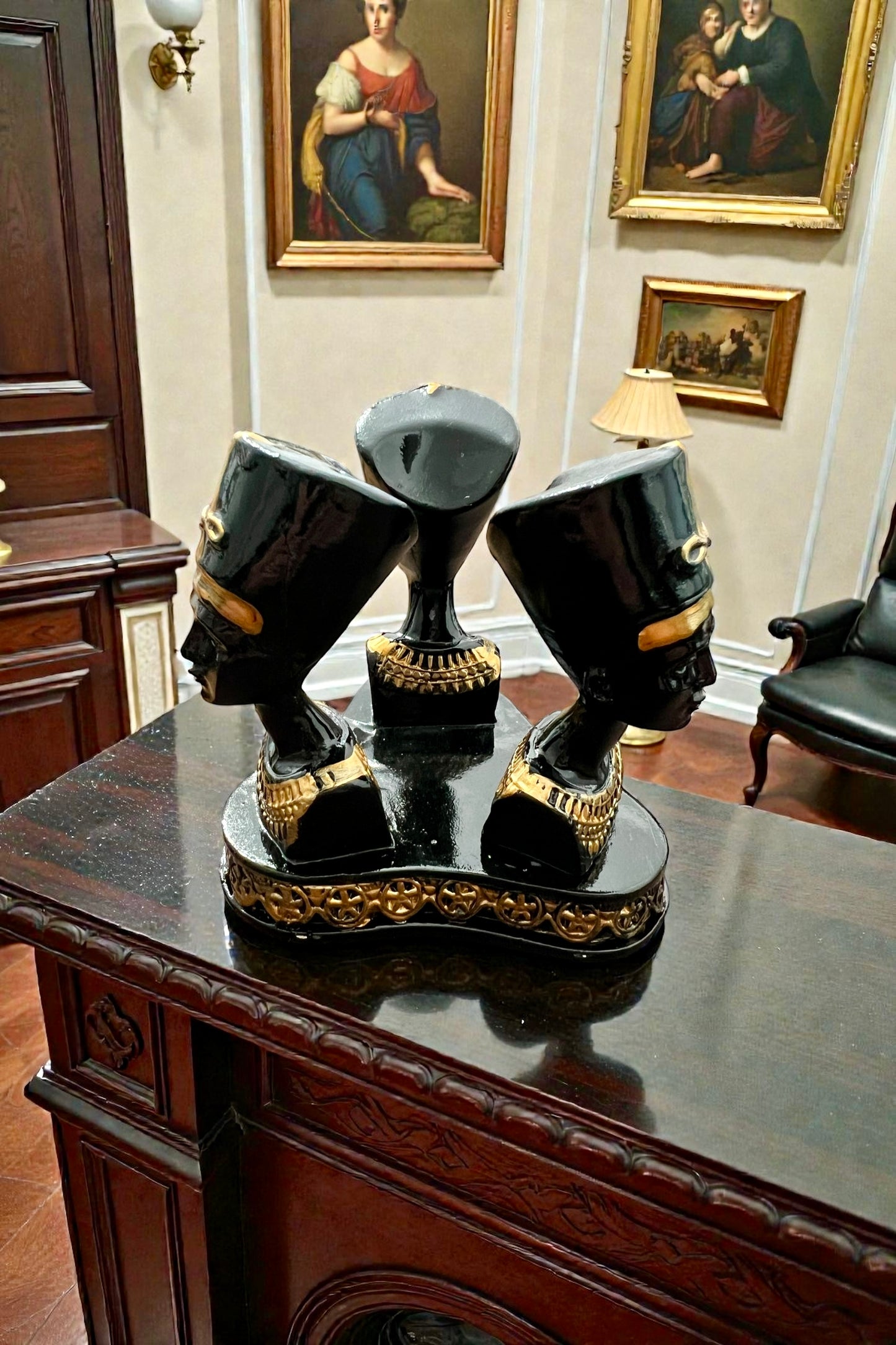 Egyptian Sphere Holders