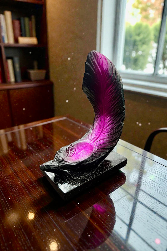 Feather Sphere Holder
