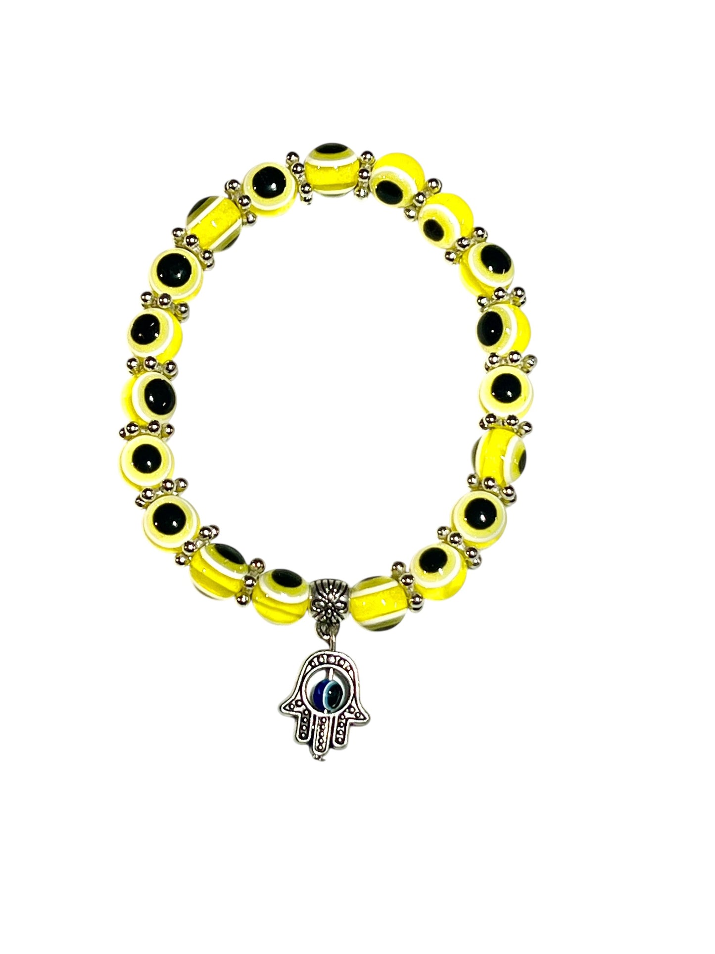 Evil Eye Bracelets - 8mm Resin