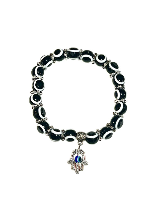 Evil Eye Bracelets - 8mm Resin